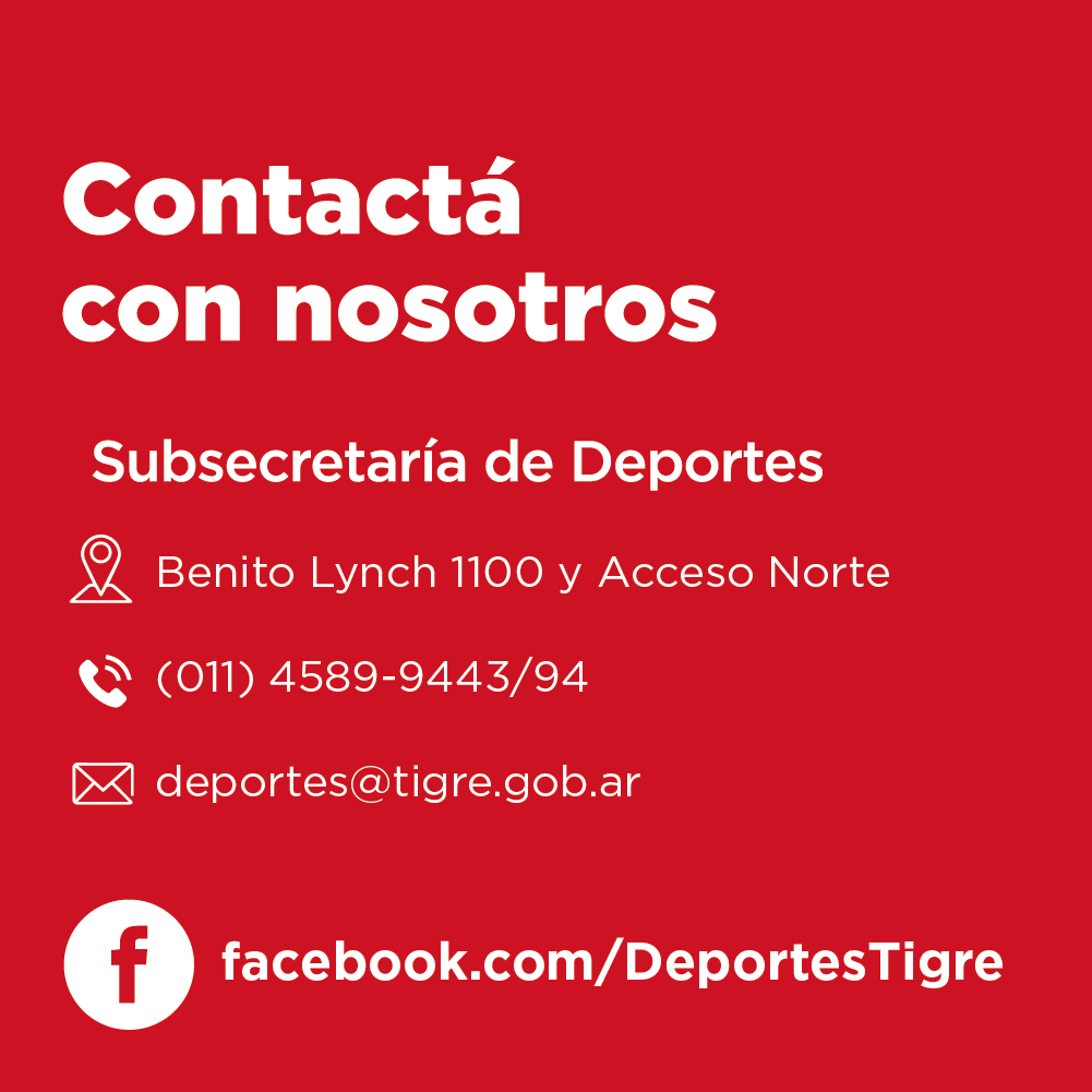 Contacto oficina de Deportes