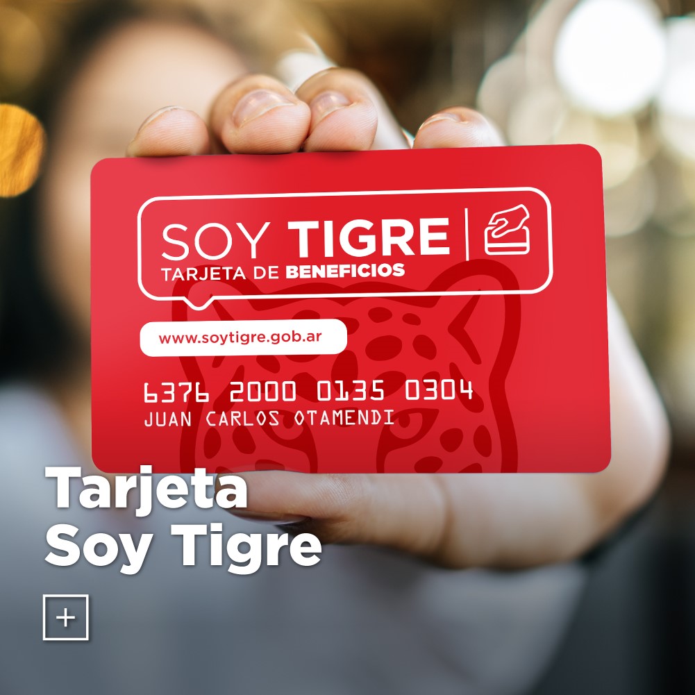 Tarjeta Soy Tigre