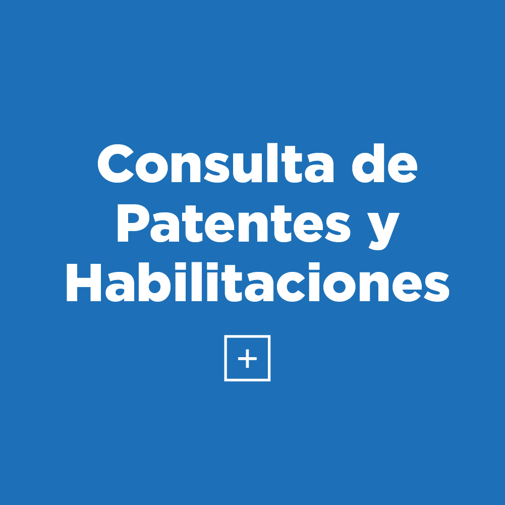 Consulta de patentes y habilitaciones